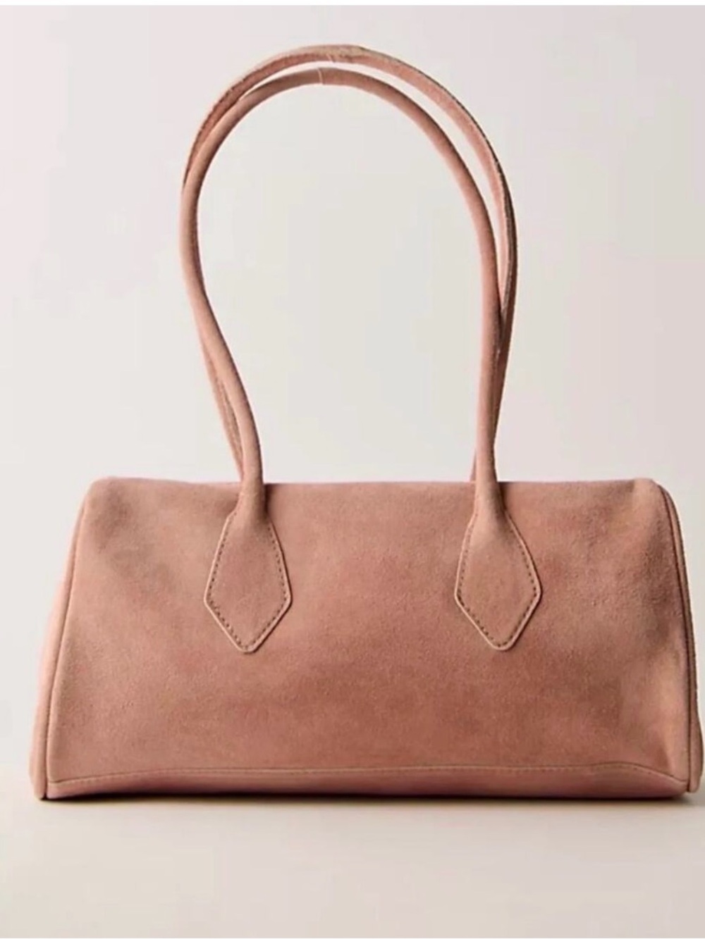 Free People Sierra Suede Shoulder Bag in Pink